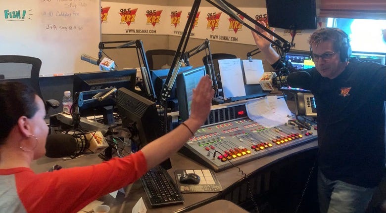 Rocky & Lissa in studio