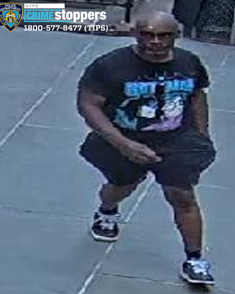 Man in a Batman shirt wanted for robbing a Citi Bank in the Financial District last month.