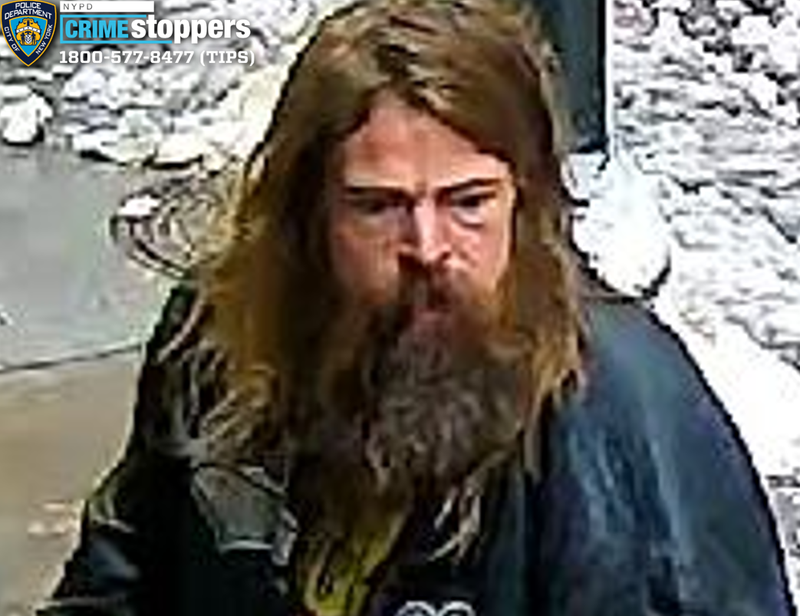 A suspect in an antisemitic vandalism that occurred on the Upper East Side last month.