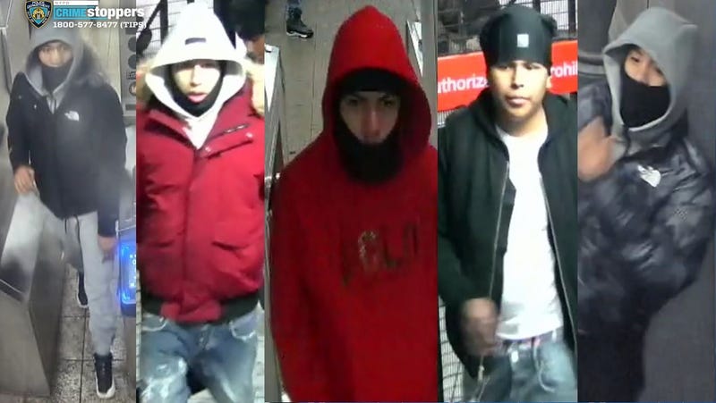 Police are searching for several suspects in connection with a purse-snatching spree on the Upper East Side