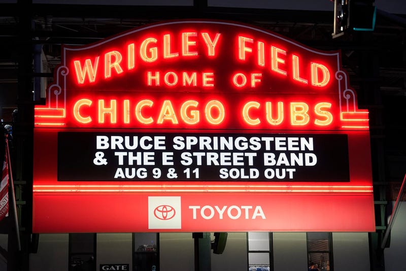Bruce Springsteen August 9th Wrigley Field