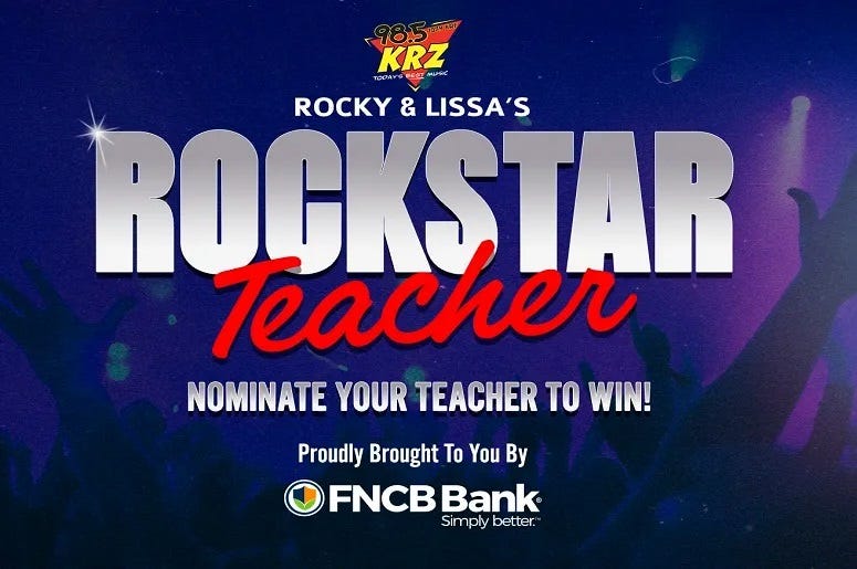 Rockstar Teacher banner