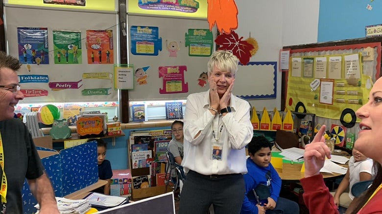 October Rockstar Teacher winner Ms. Martinelli