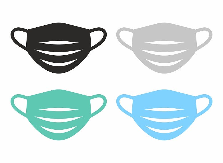 Surgical mask graphic