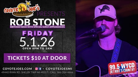 Rob Stone Birthday Bash Concert!