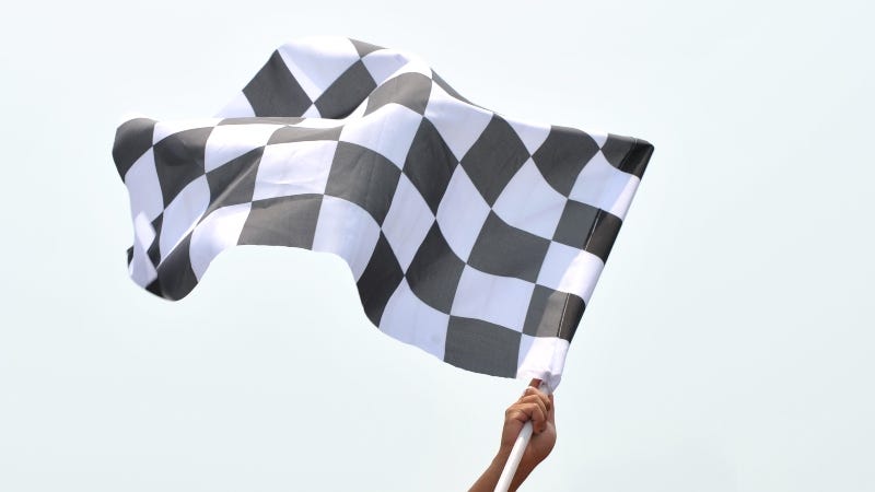Raceway flag Getty Images