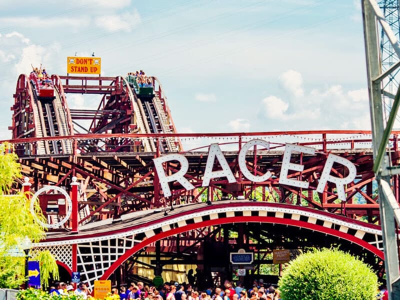 Racer at Kennywood