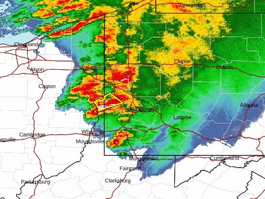 National Weather Service Radar April 2, 2025