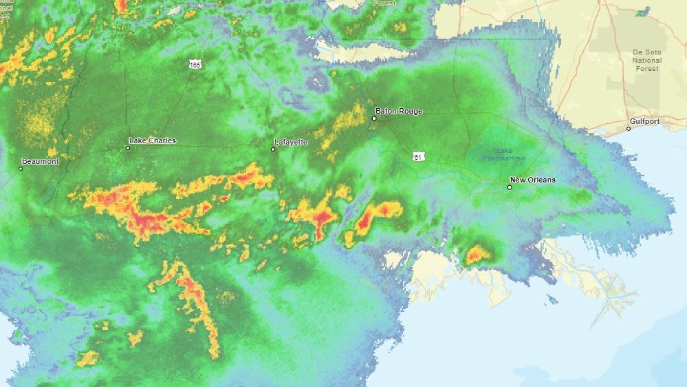 Sunday storm to bring high winds, heavy rain to New Orleans