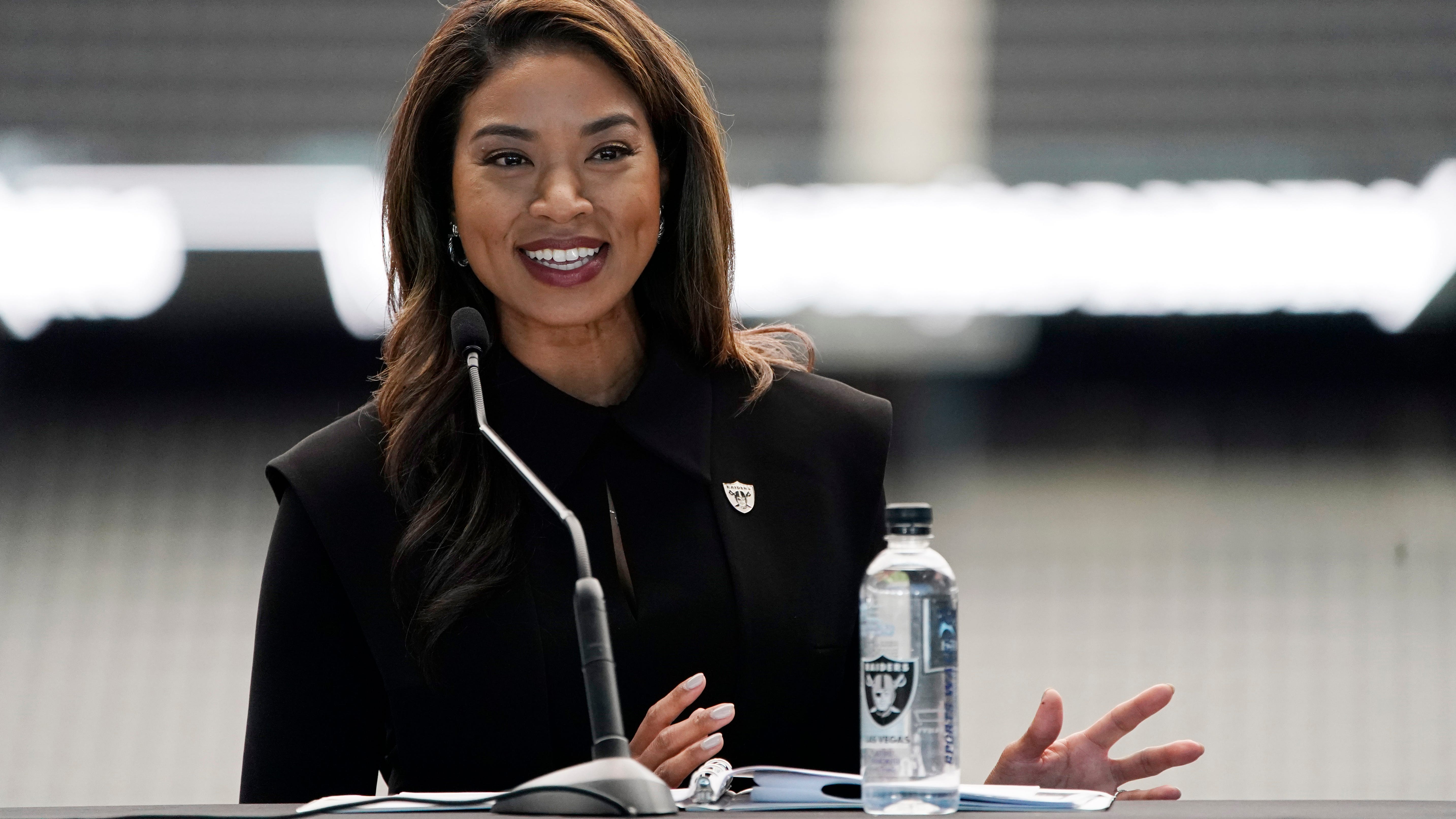 Raiders' Morgan is NFL's first Black female team president