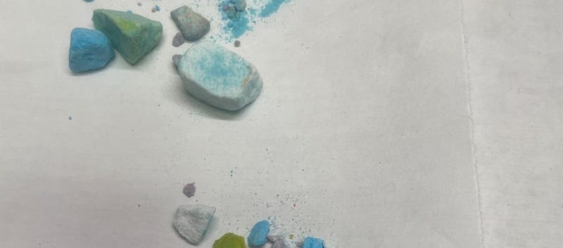 It's brightly colored like candy and resembles sidewalk chalk, but agents warn "rainbow fentanyl" making the rounds across the United Sates is extremely dangerous.