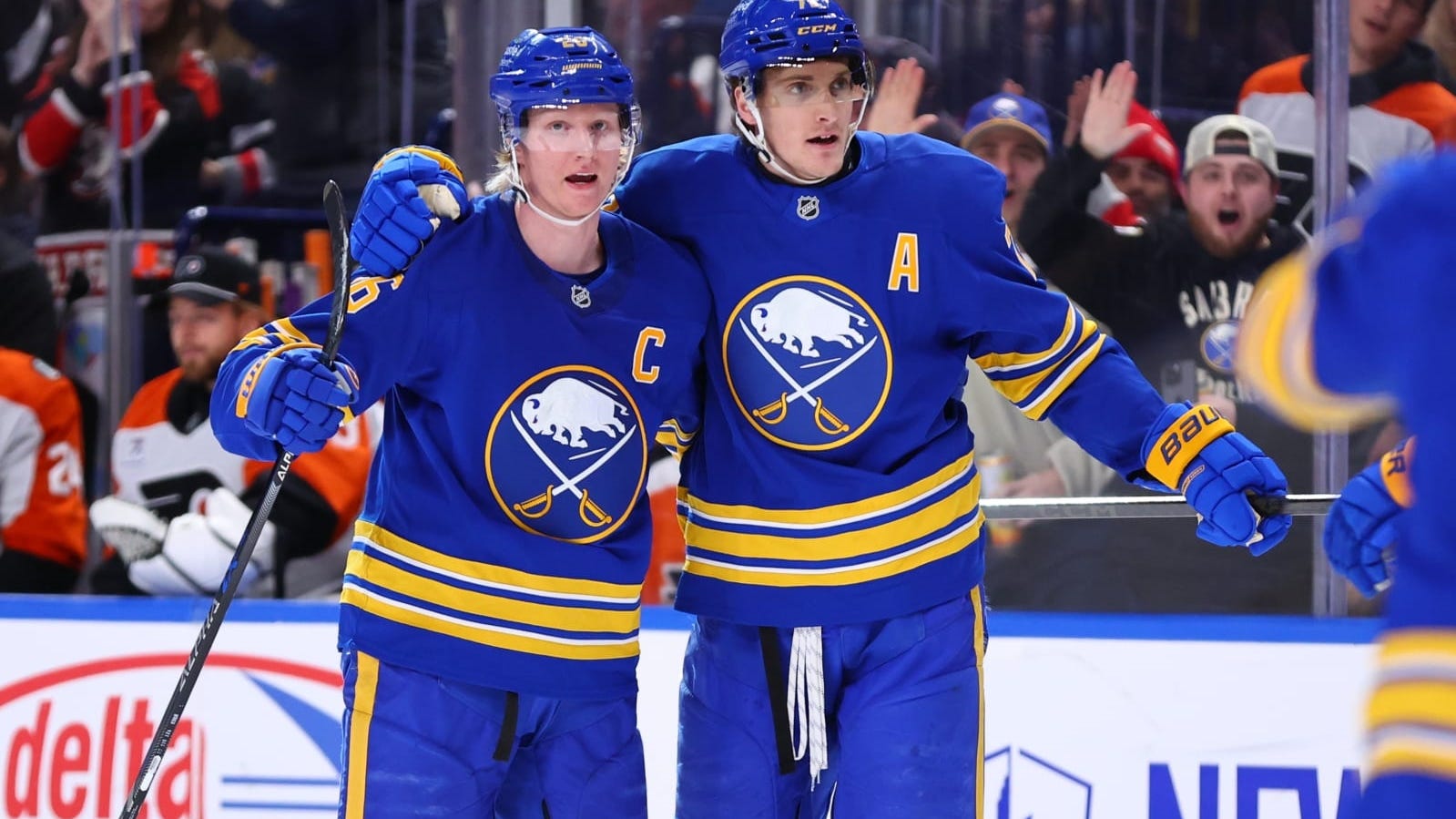 Dahlin leads way for Sabres in home win over Flyers