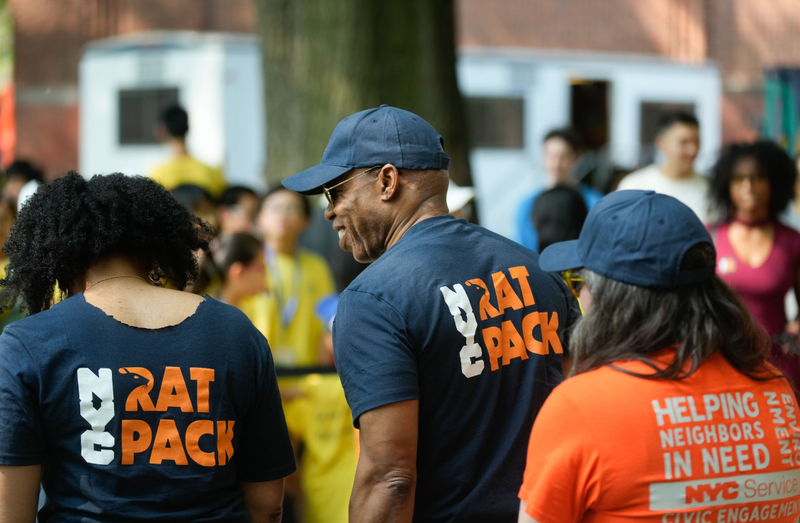 NYC is seeking volunteers to join its "Rat Pack" to help fight against the rodents.