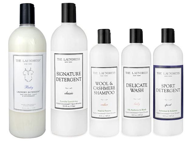 Recalled items from The Laundress.