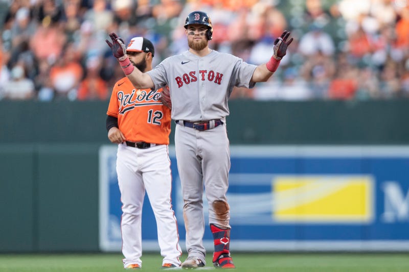 Boston edged Baltimore on Saturday afternoon.