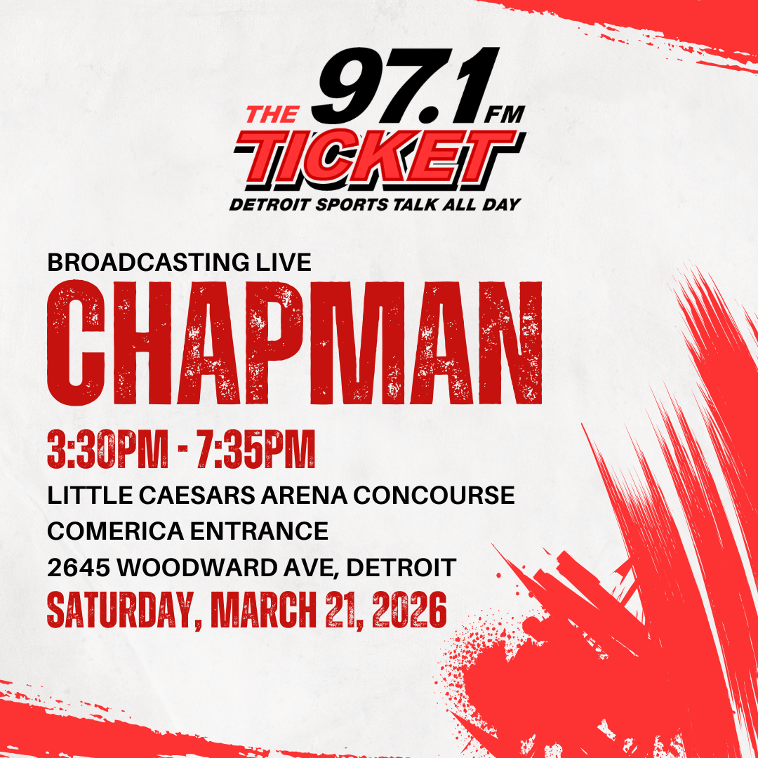 Brian Chapman Broadcasting Live at Little Caesars Arena