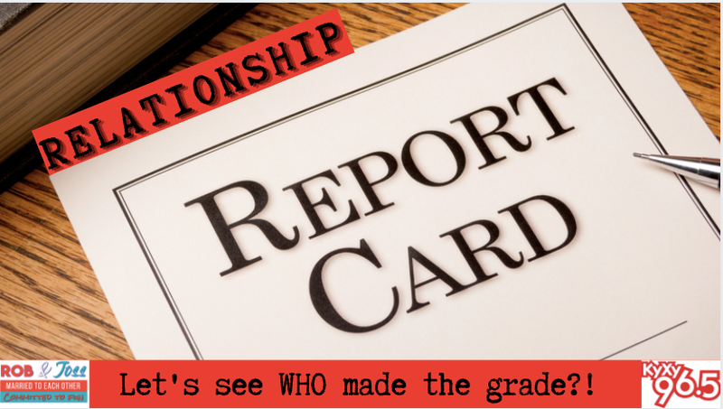 Relationship Report Card