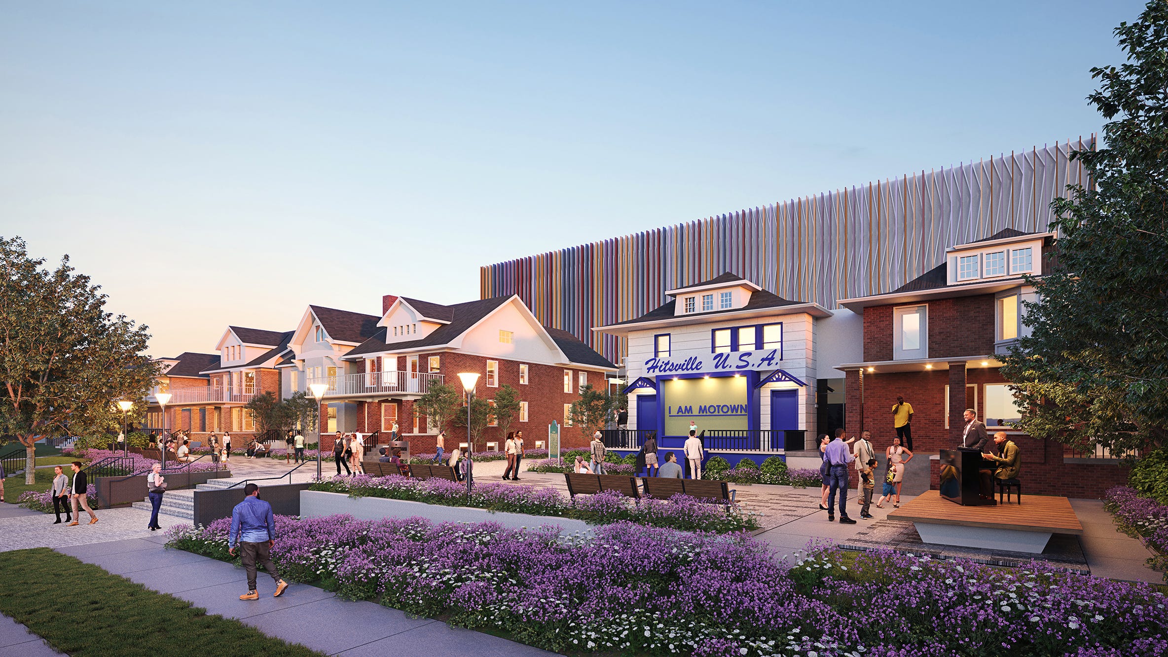 Detroit's Motown Museum releases renderings of new plaza