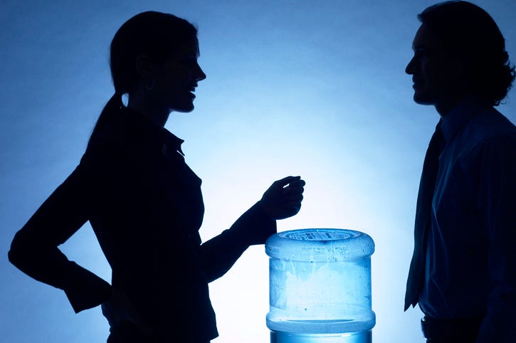 Talking At The Water Cooler