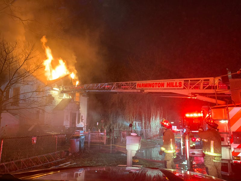 Fire in Farmington Hills