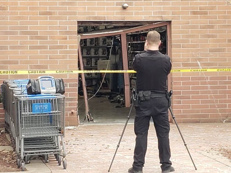 Jeep into Canton Walmart