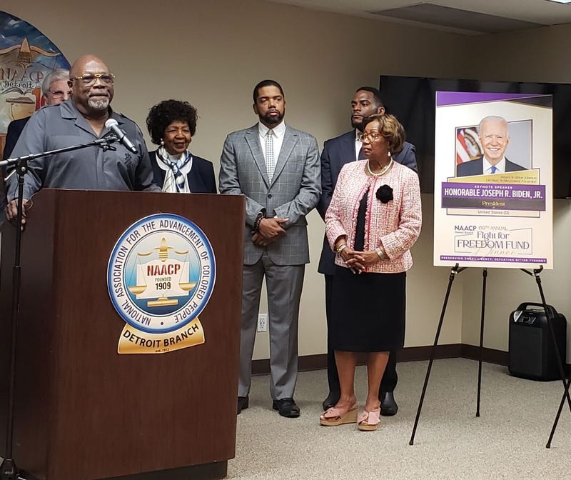 Rev. Wendell Anthony announces President Biden's upcoming visit to Detroit
