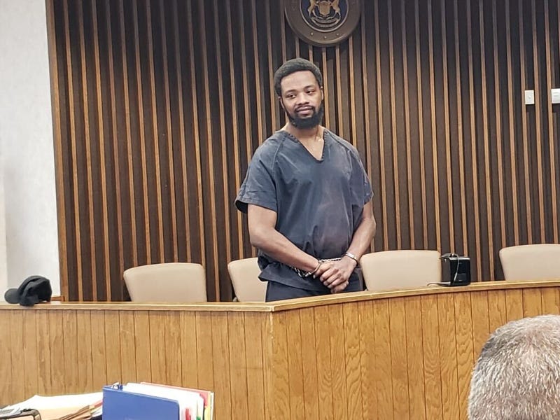 Deandre Booker was present in the courtroom for his preliminary hearing on Aug. 6.