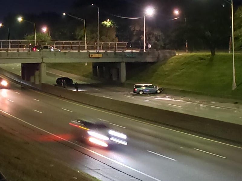 I-94 crash scene