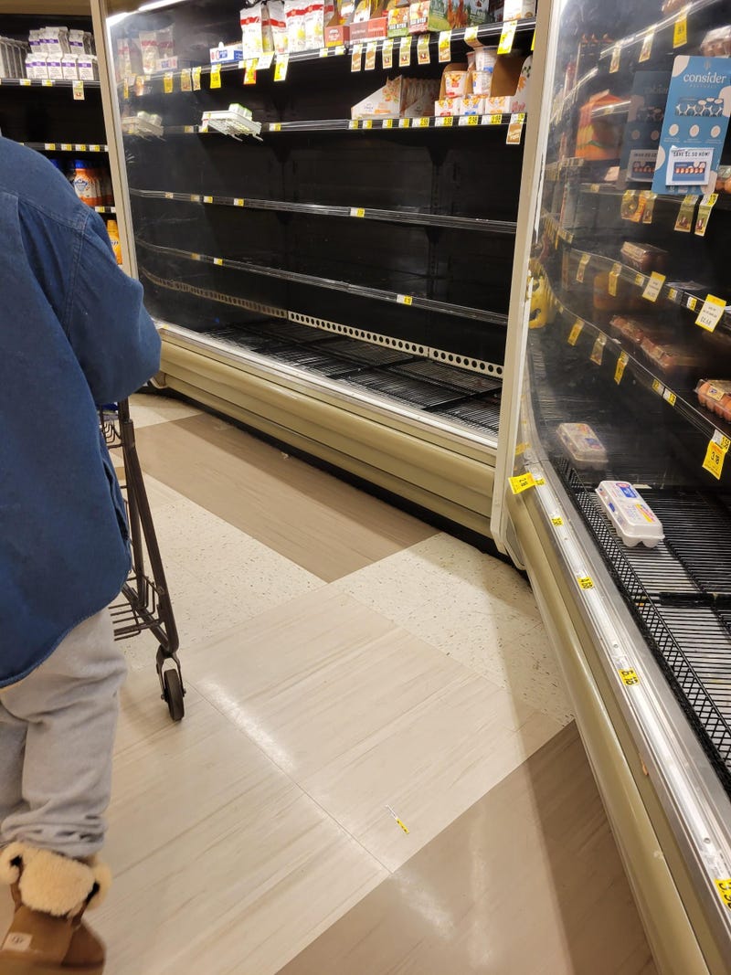 Grocery stores struggling