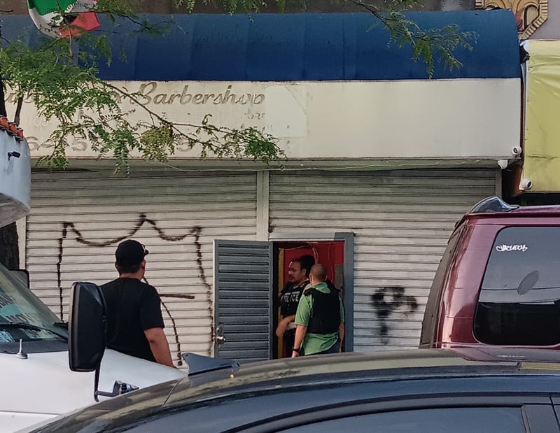 Police descended on the brothel and took multiple people into custody