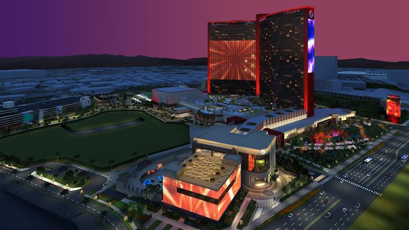 Artist rendering of the Resorts World Las Vegas Hotel and Casino
