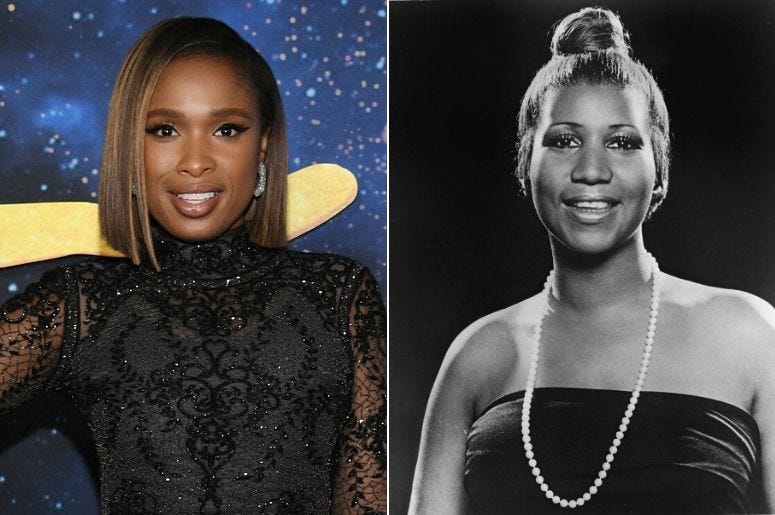 Jennifer Husdson stars as Aretha Franklin in 'RESPECT'