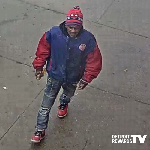 Suspect in liquor store assault.