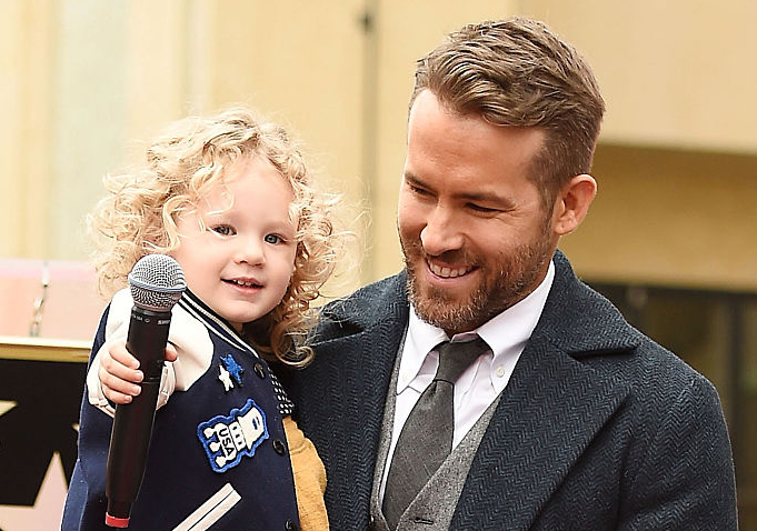 Ryan Reynolds and daughter