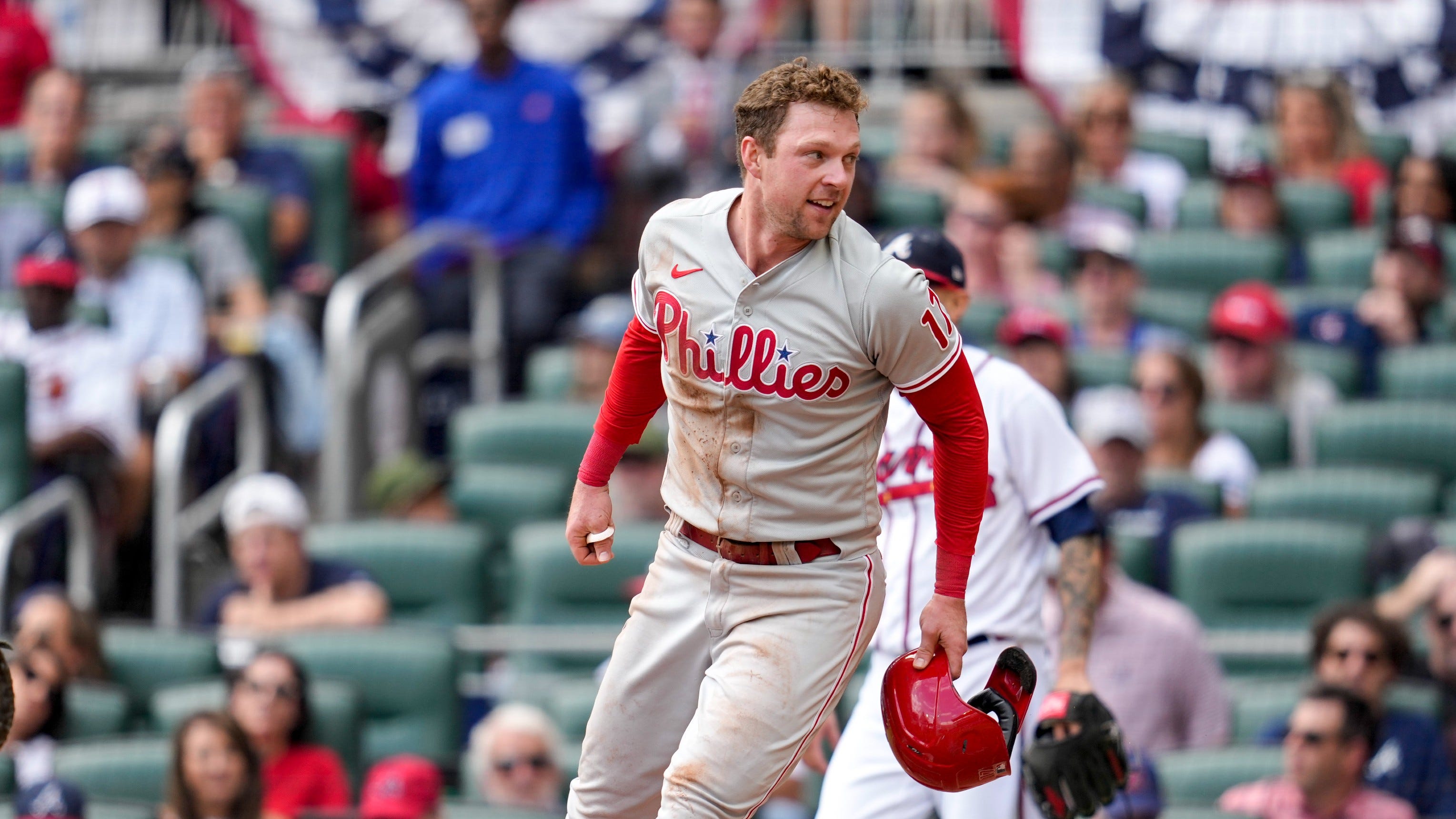 Phillies fans, media blaming Rhys Hoskins for Game 2 loss
