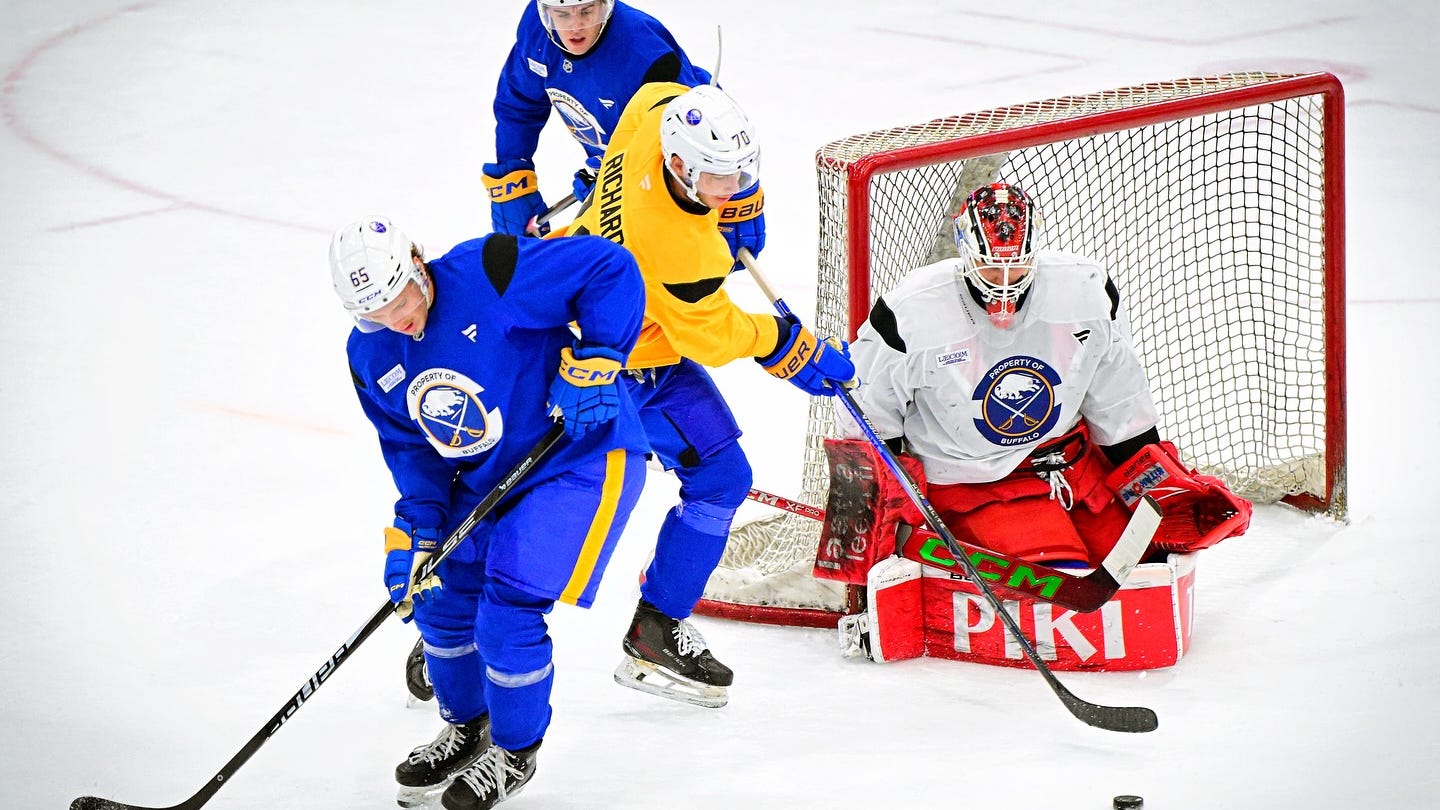 Jake Richard leads way in 3-on-3 tournament at Sabres Development Camp