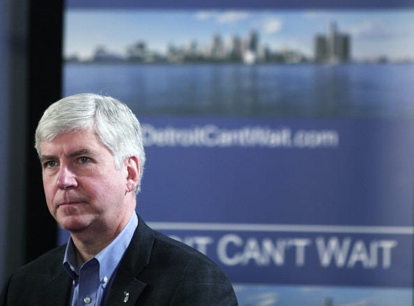 Defense attorneys say Rick Snyder isn't responsible for Flint