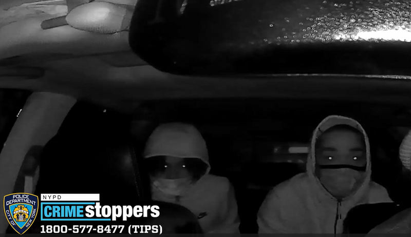 Two suspects wanted in connection to a string of robberies in Brooklyn and Staten Island during which a rideshare driver's cell phone is stolen.