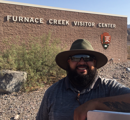 National Park Service employee Rigoberto Avina