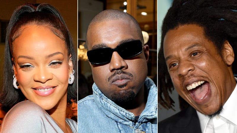 Rihanna, Kanye West, Jay-Z