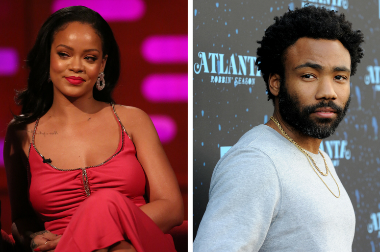 Fans Theorize Why Rihanna and Donald Glover Were Together