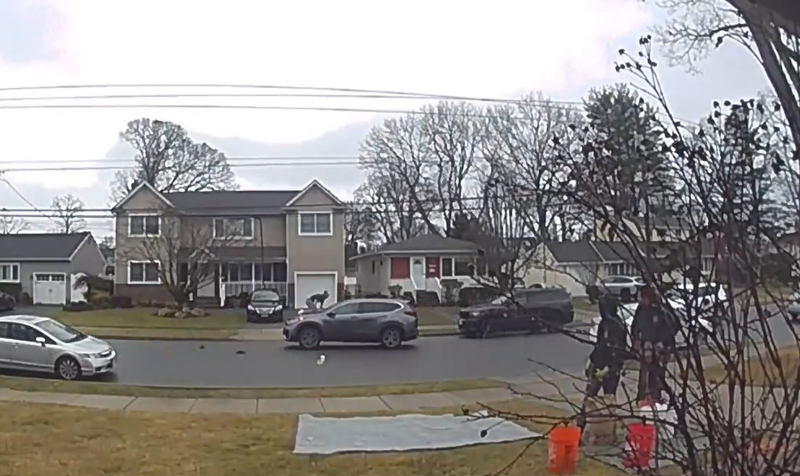 A Long Island man was scammed in a social media-arranged sale of his $8,000 Rolex, and jumped on the thief's moving car to try and stop him.