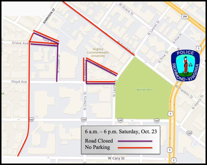 Road Closures for Obama Event