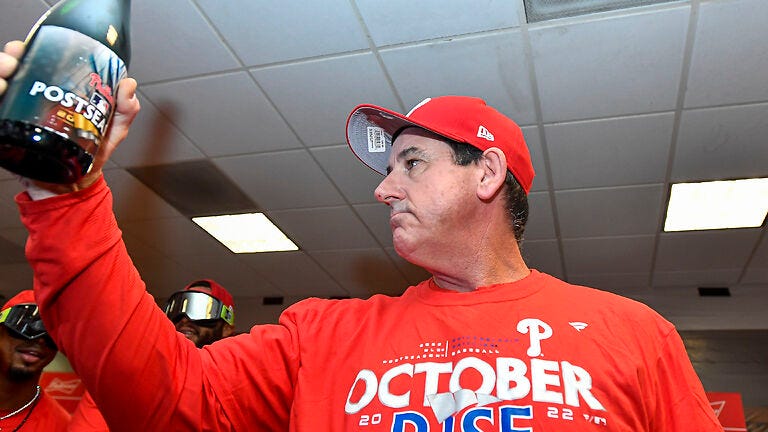 Rob Thomson: Phillies World Series win 'would be one of the greatest feelings'