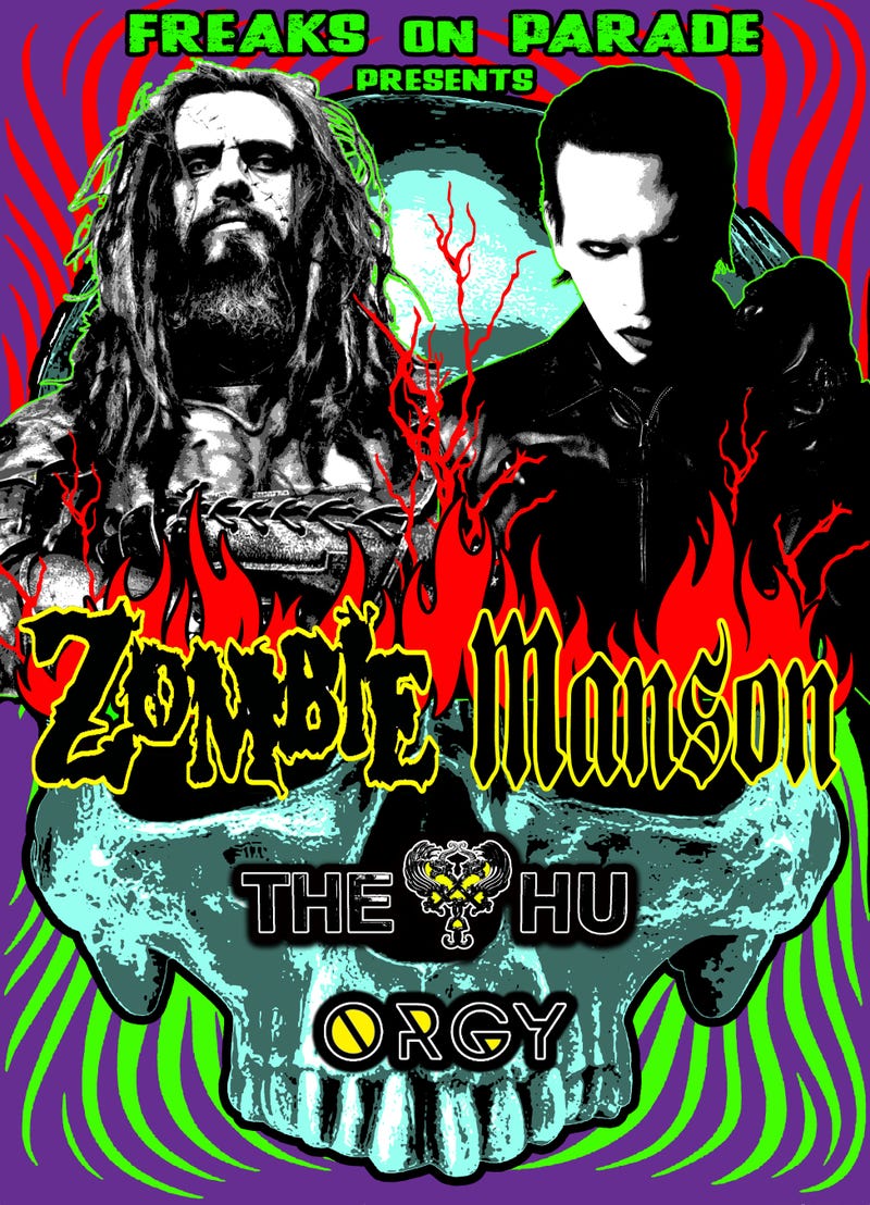Rob Zombie and Marilyn Manson