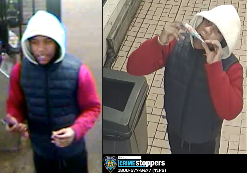 Police believe the suspect is in his late teens