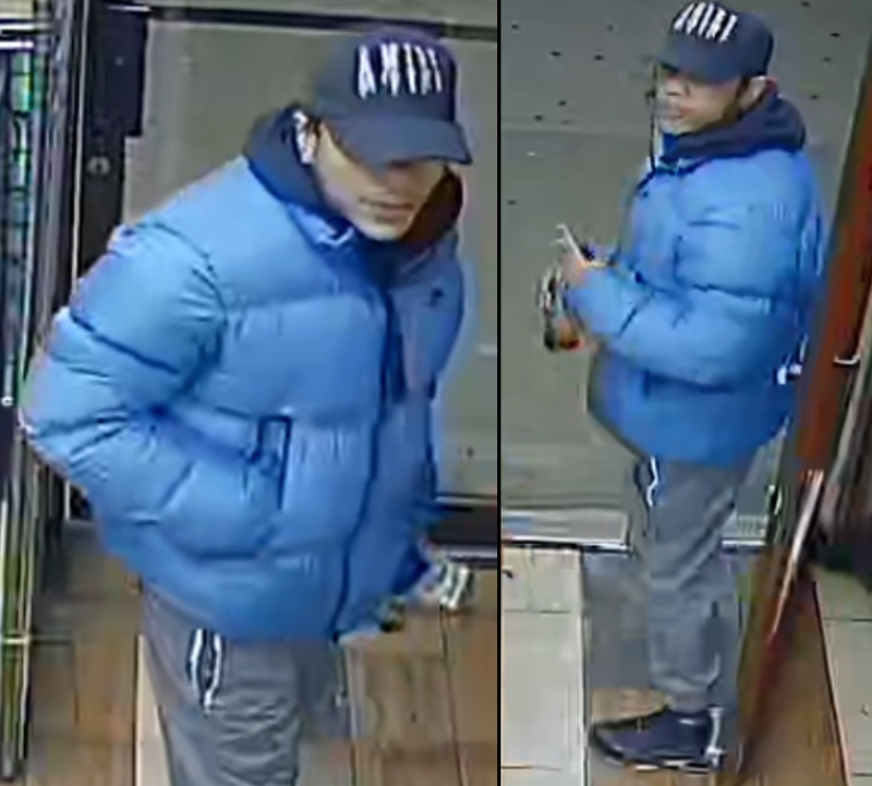 Police released images Thursday of the suspect in the March 12 robbery in the South Bronx
