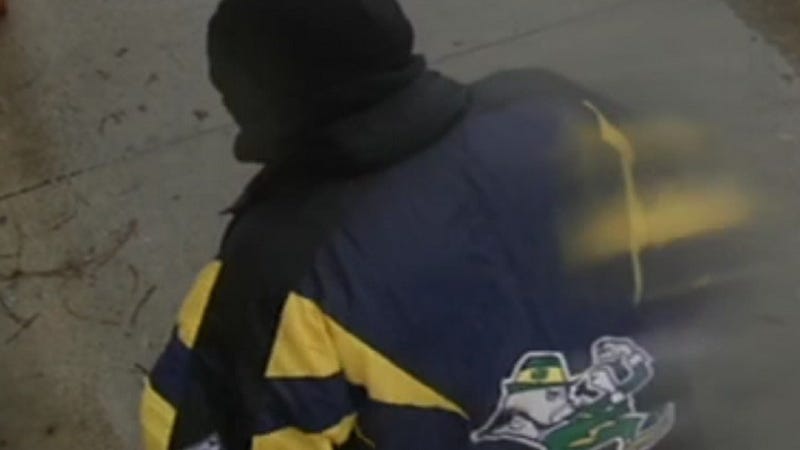 Detroit police ask for tips to identify man wearing Notre Dame jacket who robbed Family Dollar store