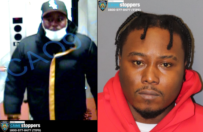 Police identifeid Sidiky Gassama, 32, as the man they're searching for in a robbery in Jackson Heights on Dec. 9, 2022