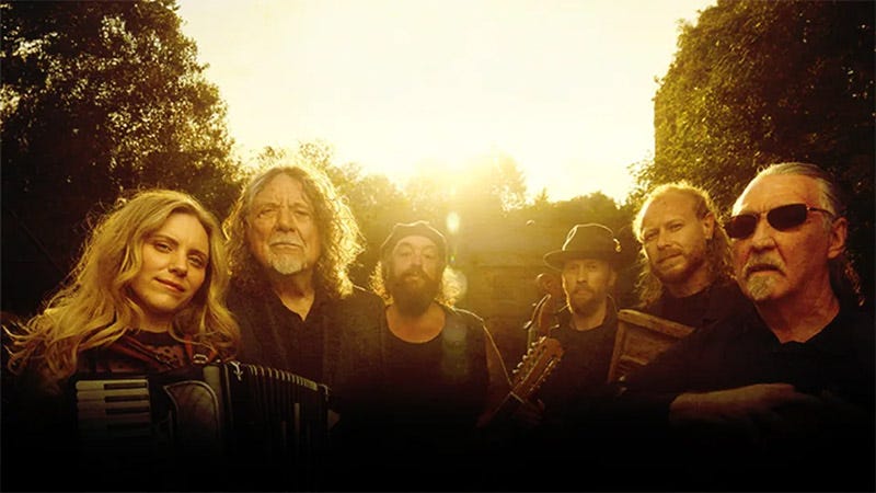 Robert Plant with Saving Grace and Suzi Dian